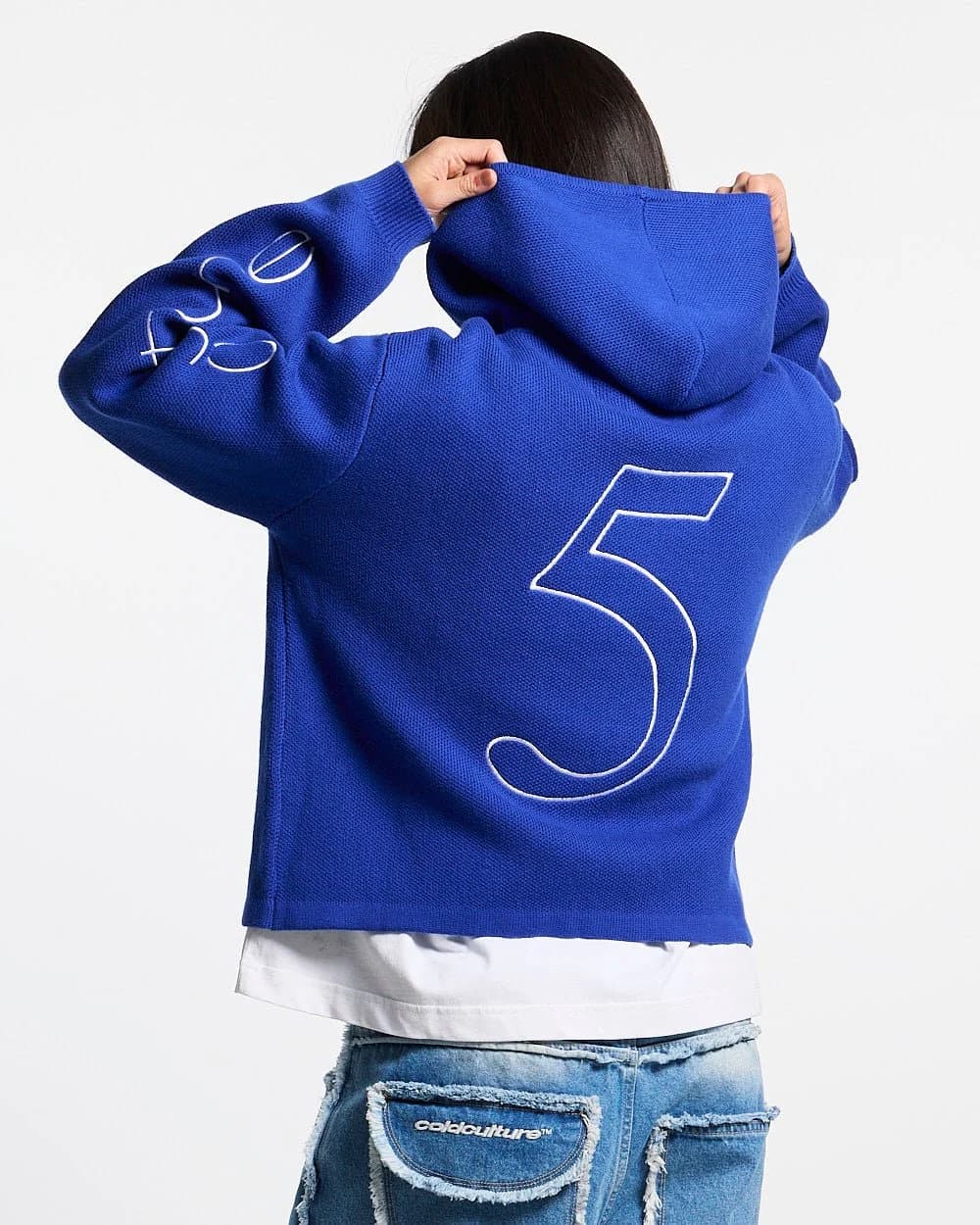 TRIPPY STOP ZIP KNIT BLUE 6