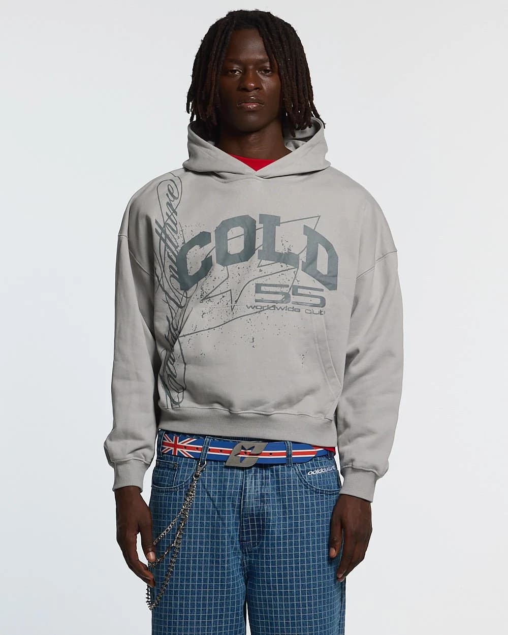 ON ROAD HOODIE GREY & GREEN 2