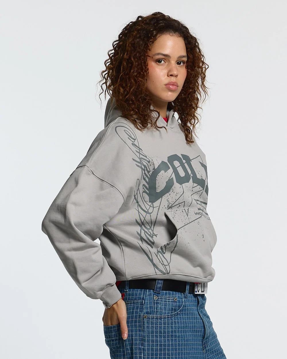 ON ROAD HOODIE GREY & GREEN 5