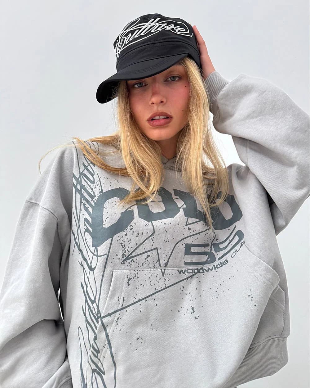 ON ROAD HOODIE GREY & GREEN 8
