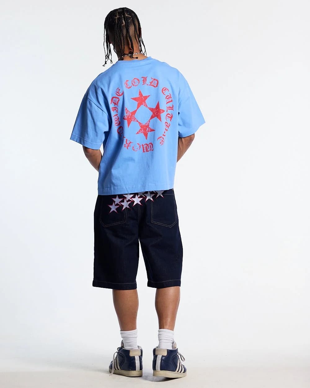 SCATTER TEE BLUE 6