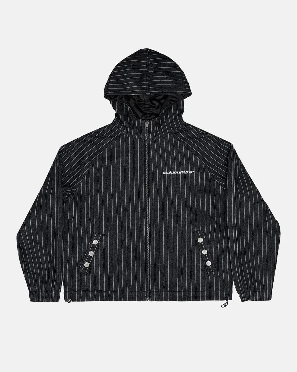 STRIPES CASINO JACKET NAVY by COLD CULTURE