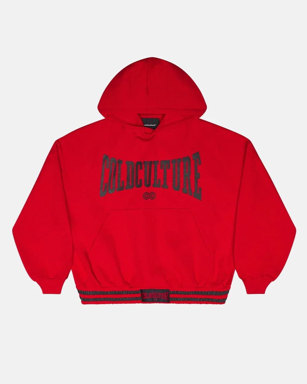 RAGE IN THE RING HOODIE RED by COLD CULTURE
