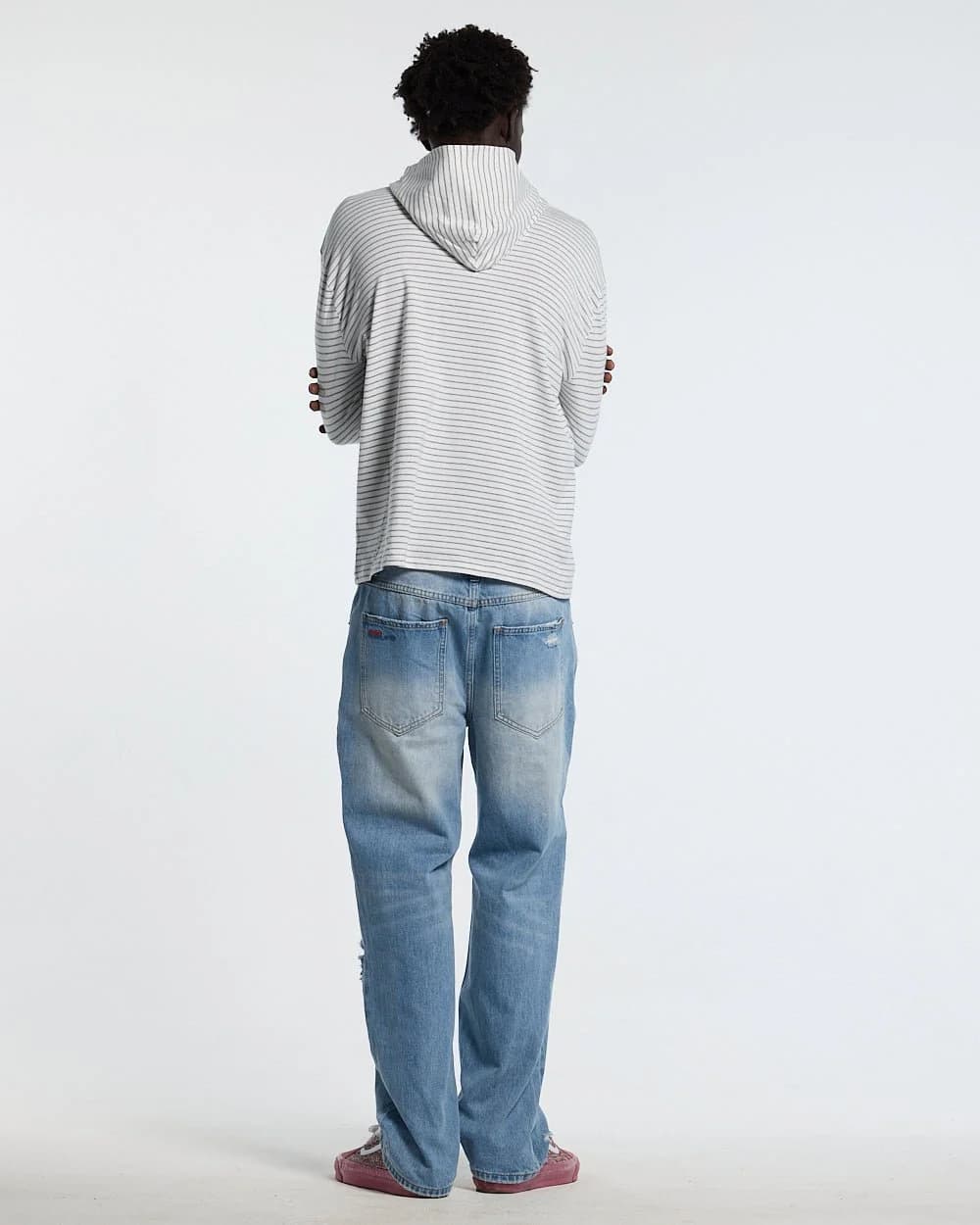 POSTAL HOODED LONGSLEEVE WHITE 6
