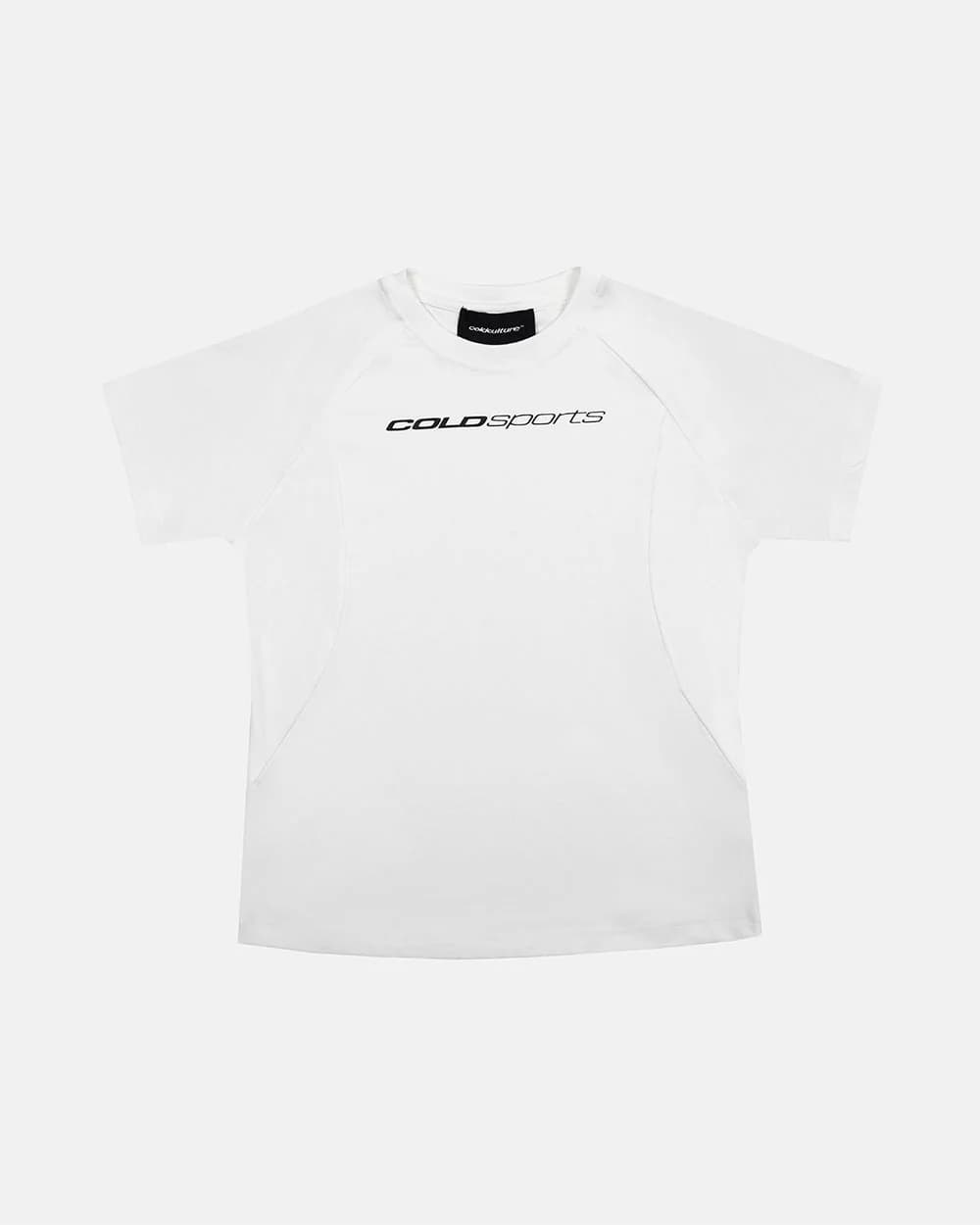 RUN CLUB TEE WHITE by COLD CULTURE