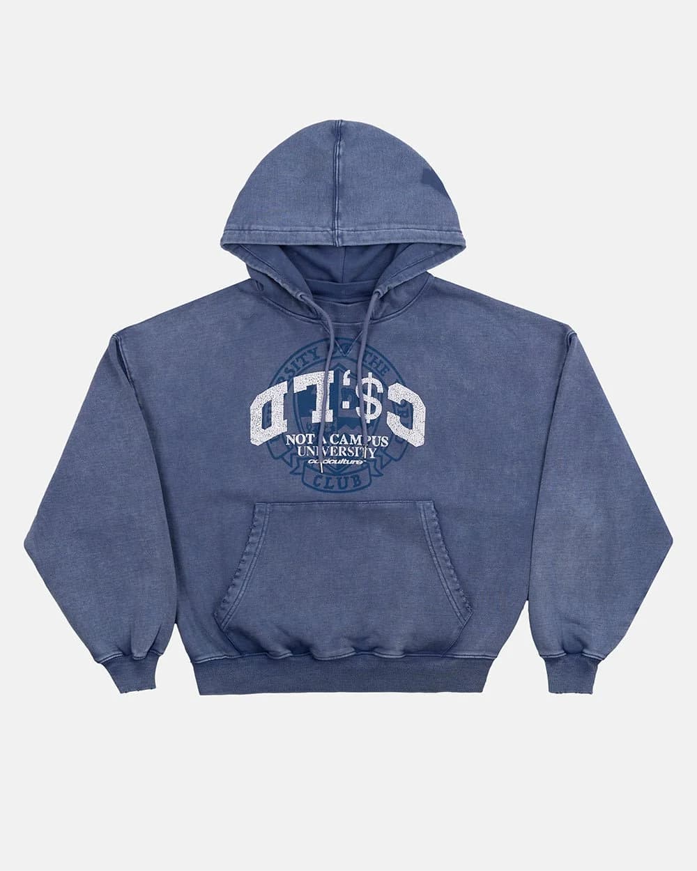 FIFTY - FIVE REASON HOODIE BLUE 2