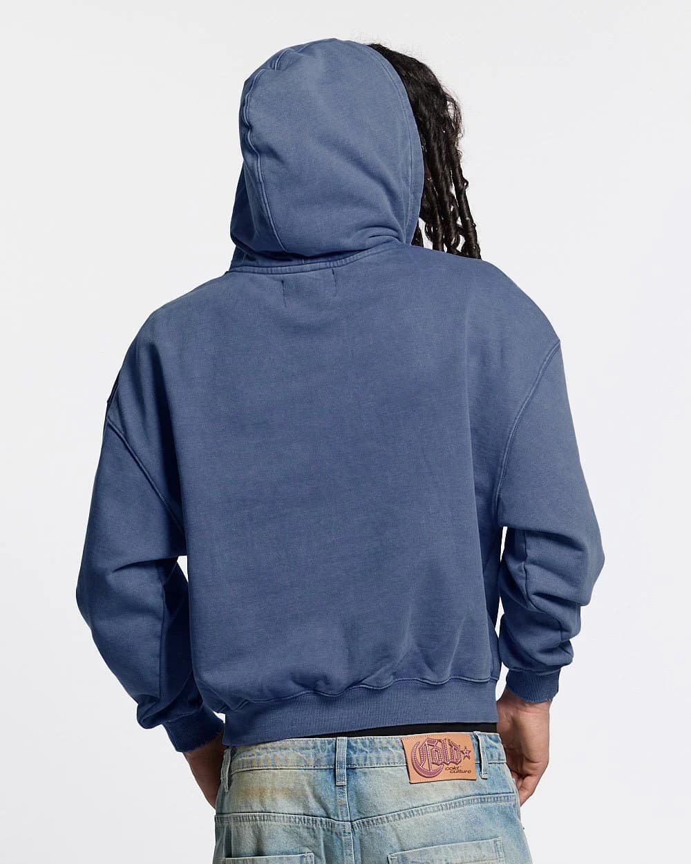 FIFTY - FIVE REASON HOODIE BLUE 3