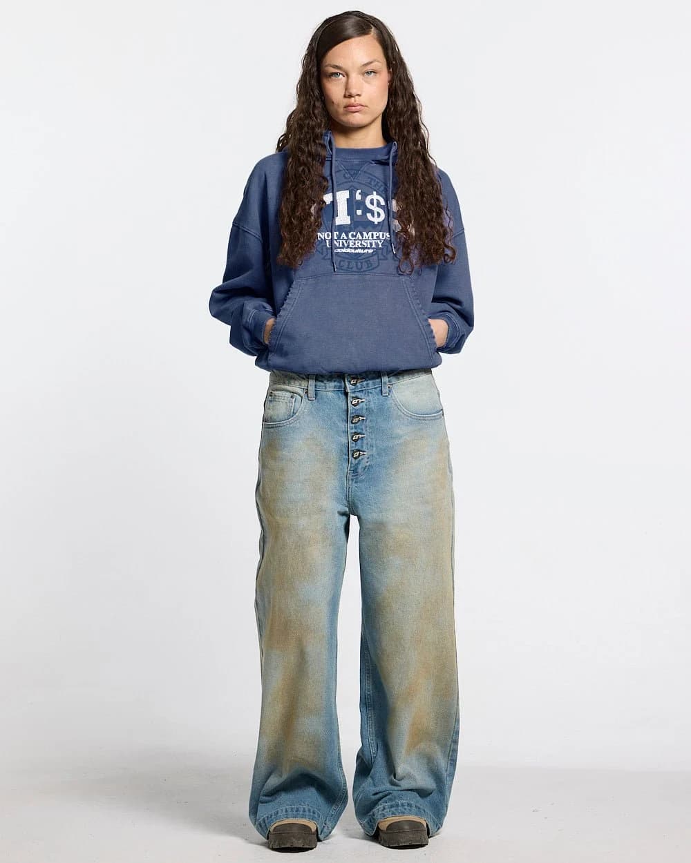 FIFTY - FIVE REASON HOODIE BLUE 9
