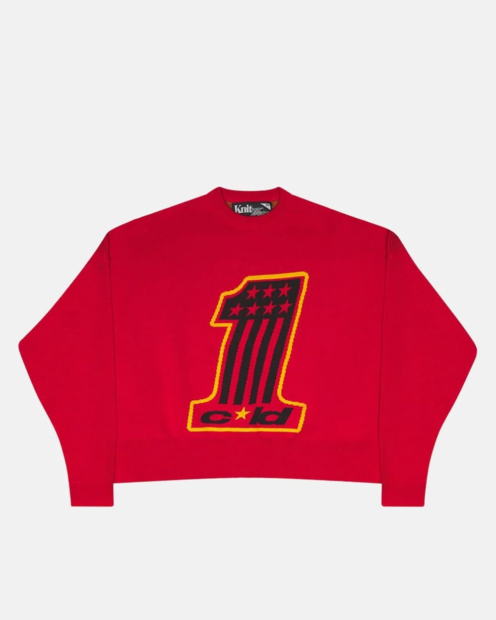 CHAMPIONS CLUB KNIT VIVID RED by COLD CULTURE