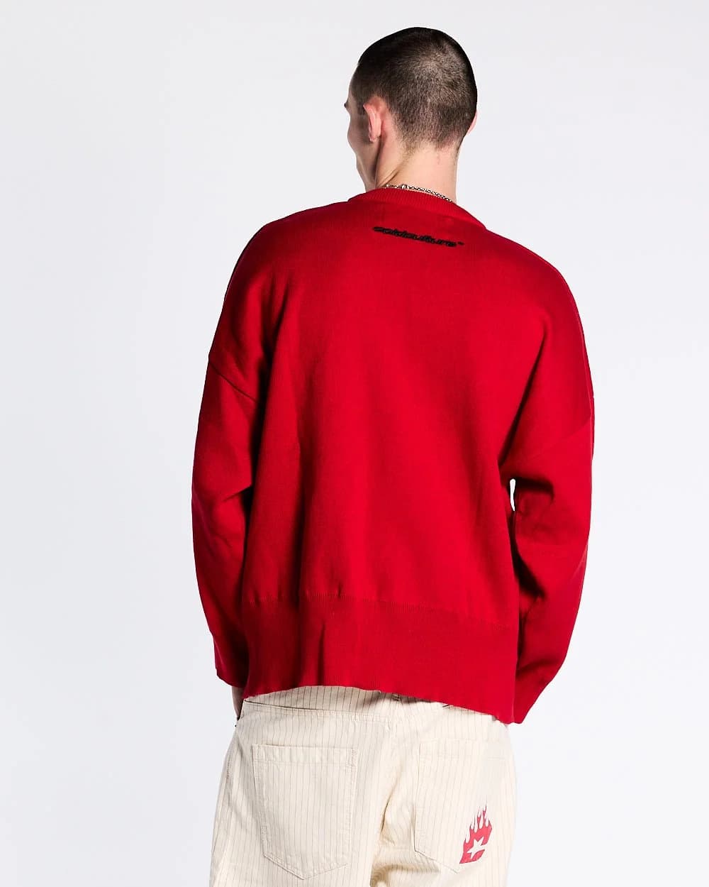 CHAMPIONS CLUB KNIT VIVID RED 4