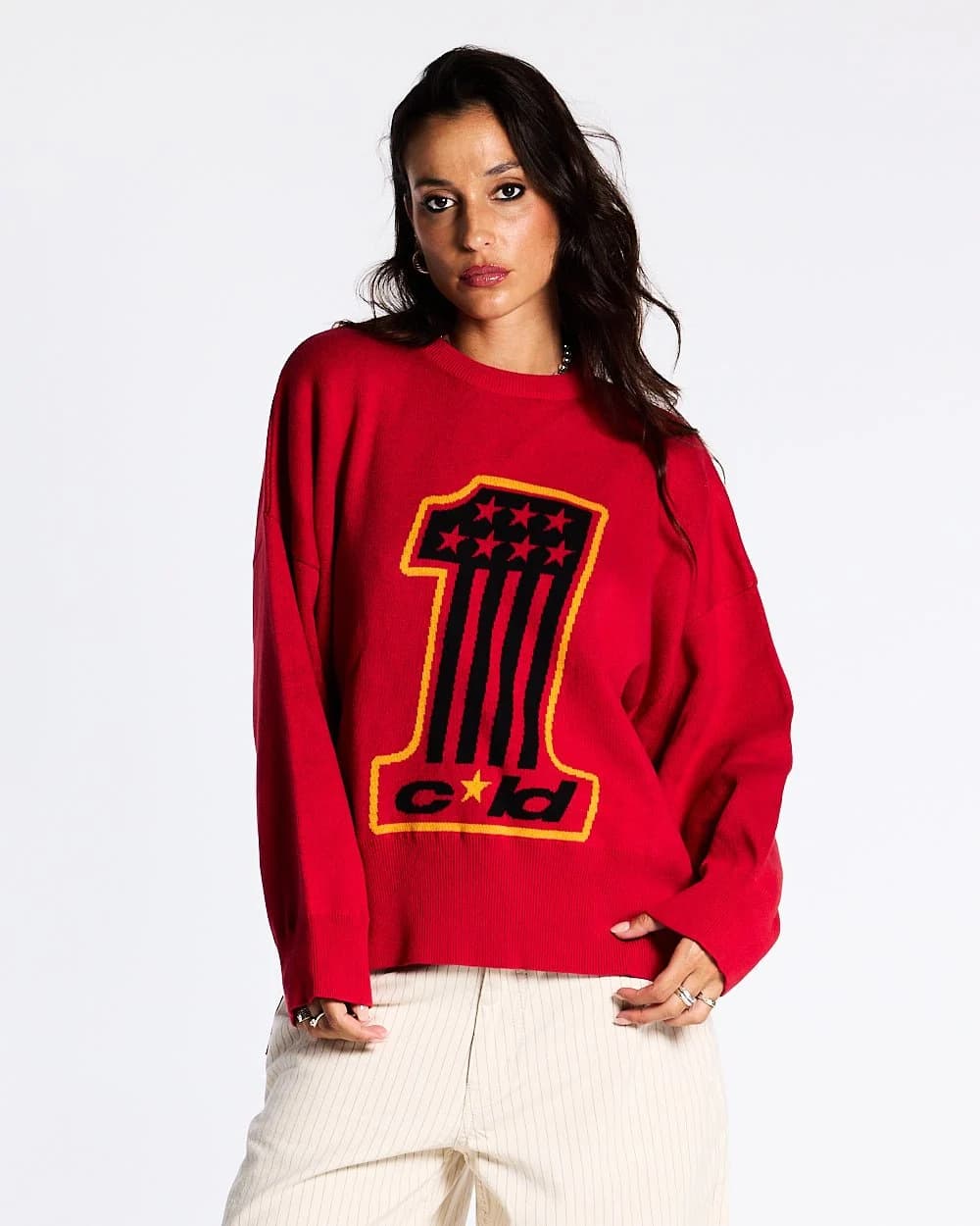 CHAMPIONS CLUB KNIT VIVID RED 5