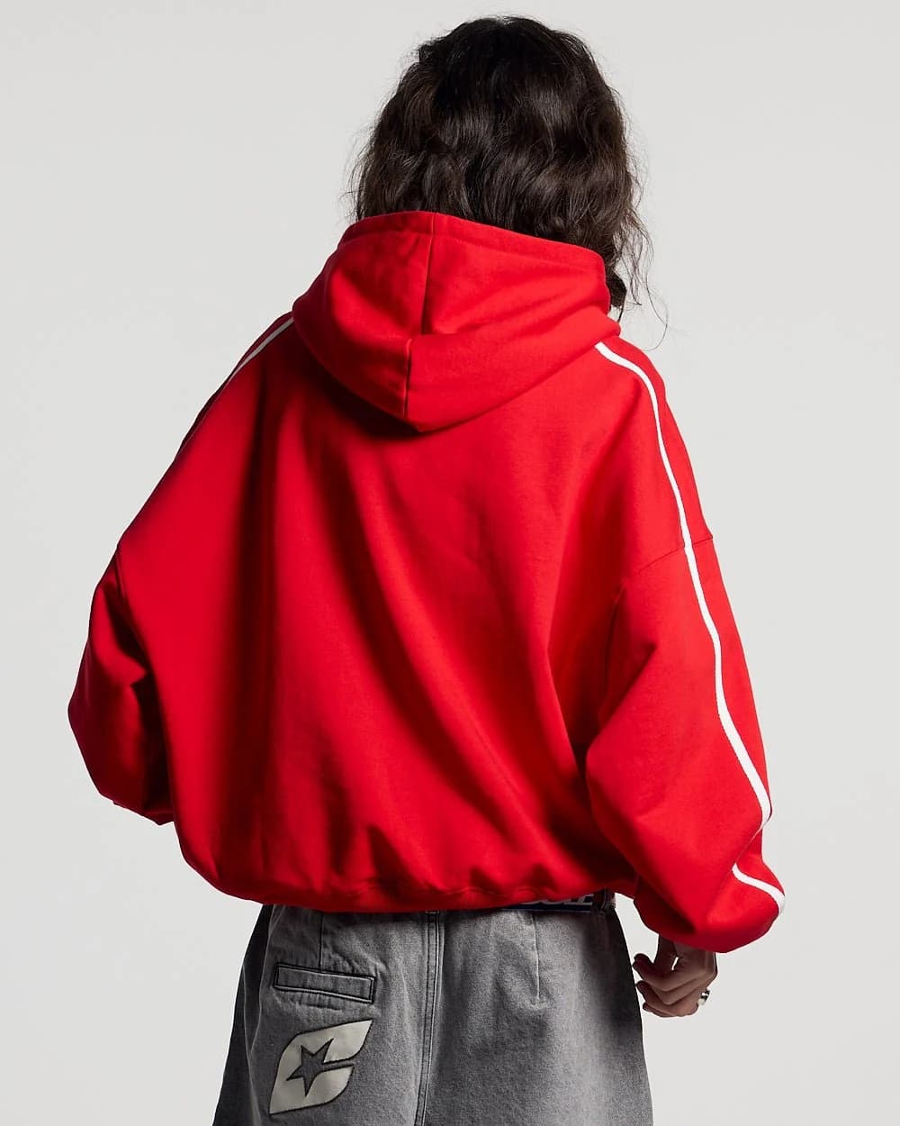 HIT THE TARGET HOODIE RED 6