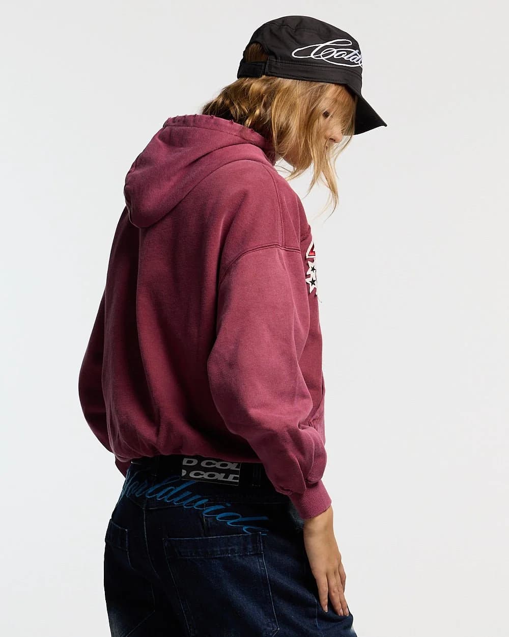 WALKER HOODIE BURGUNDY 6