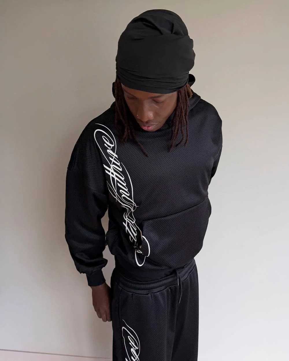 RIOT MESH HOODIE BLACK 7