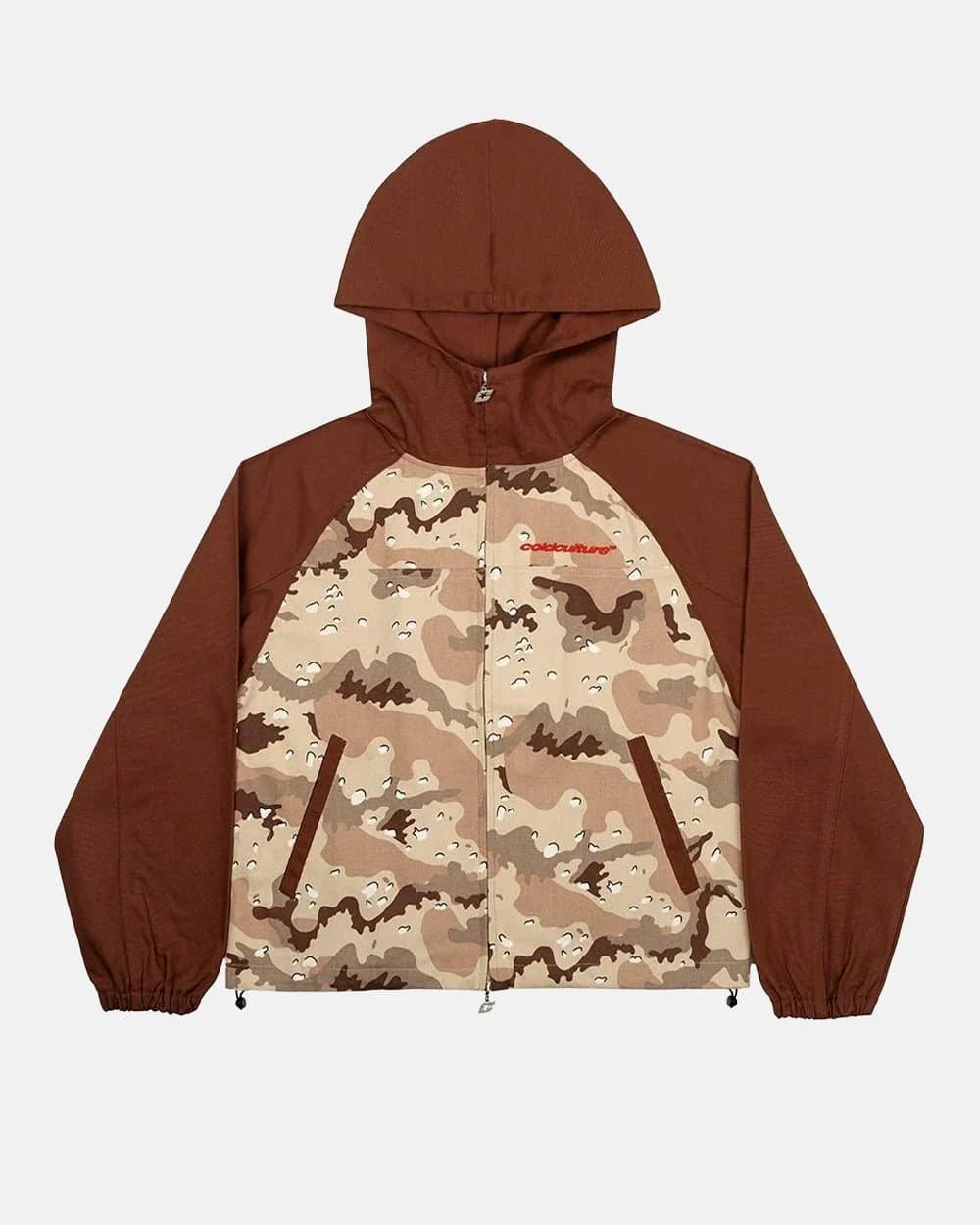 CHIPPED CAMO JACKET BROWN & CAMO by COLD CULTURE