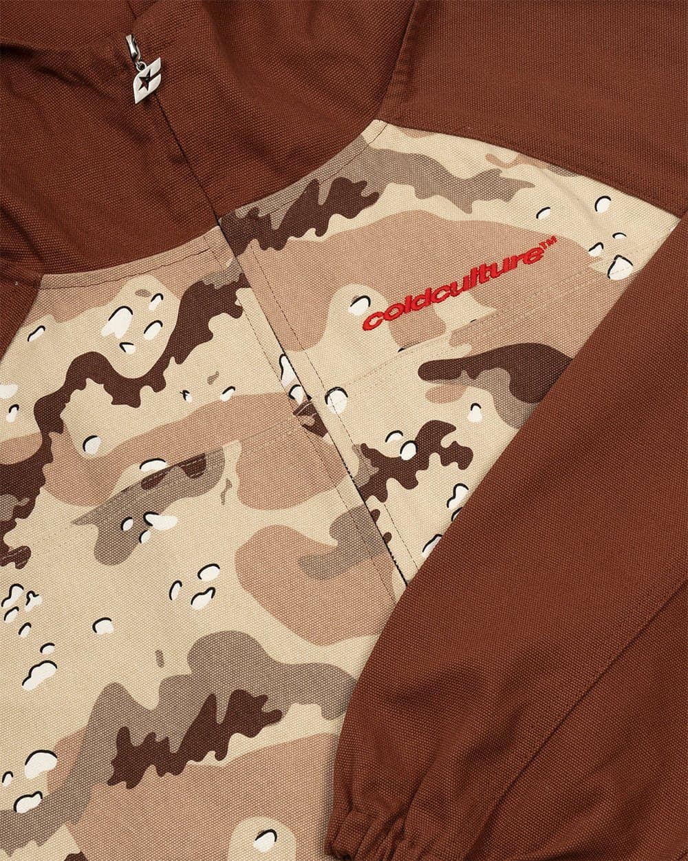 CHIPPED CAMO JACKET BROWN & CAMO 6