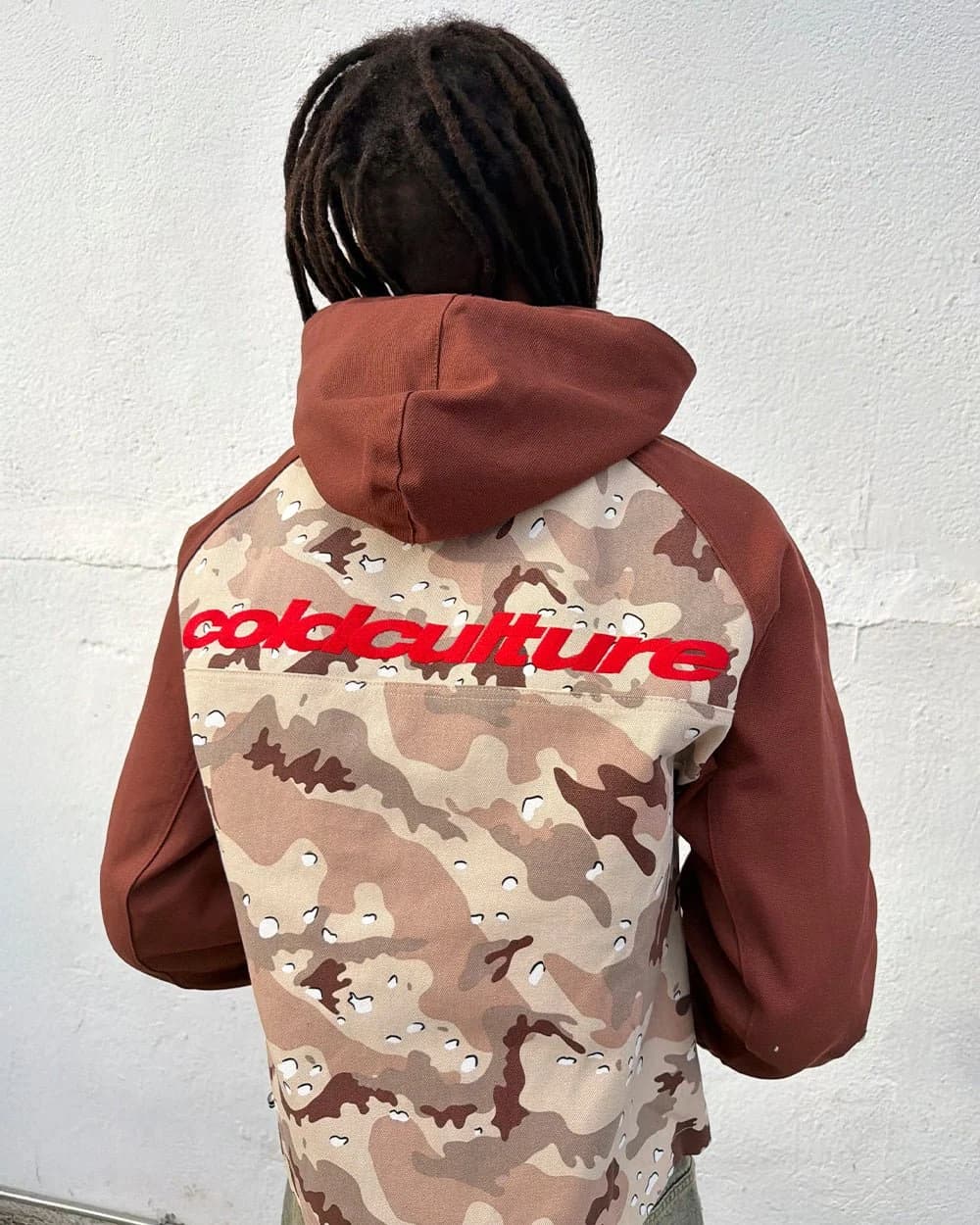 CHIPPED CAMO JACKET BROWN & CAMO 9