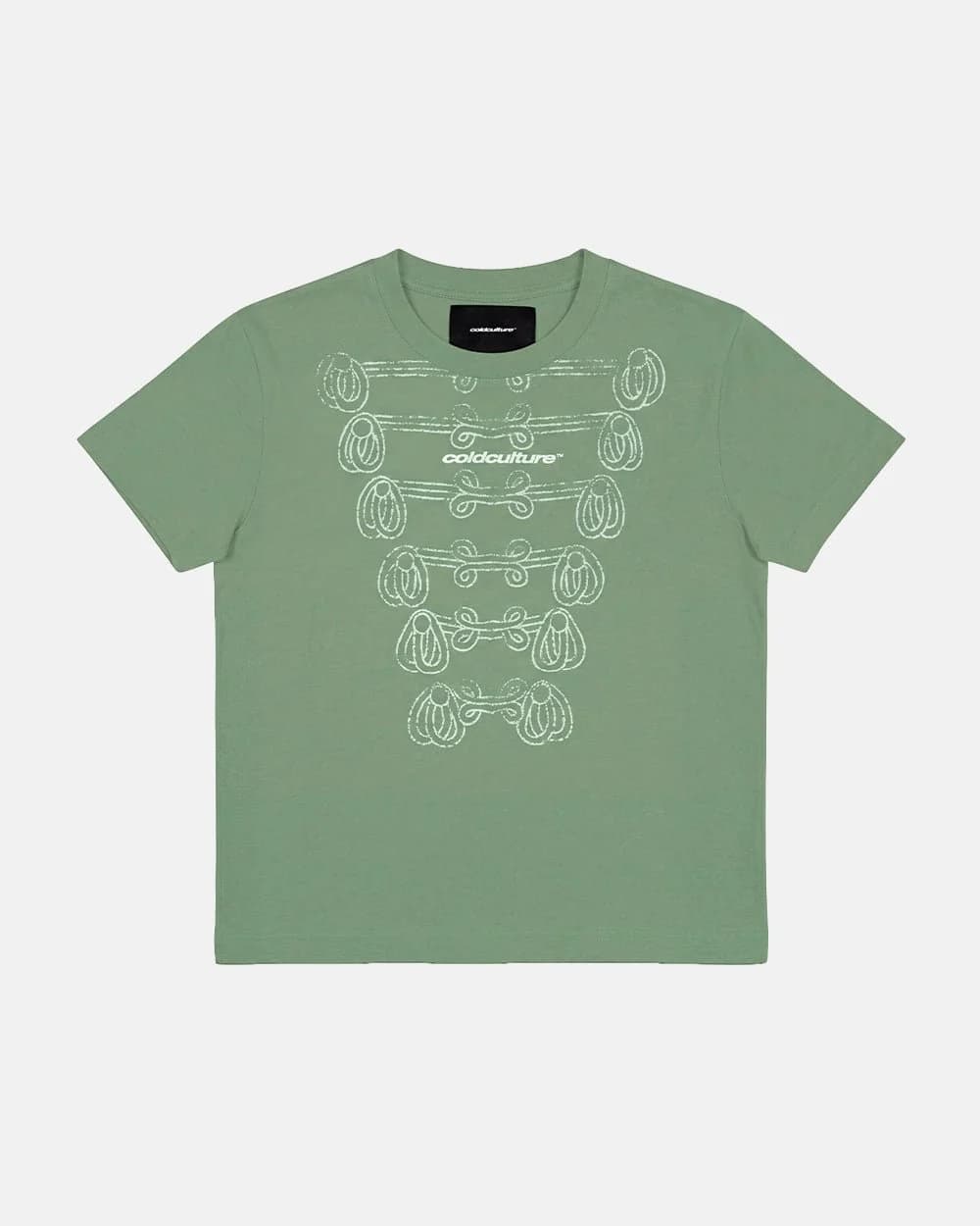 KNOTTING HILL TEE GREEN by COLD CULTURE