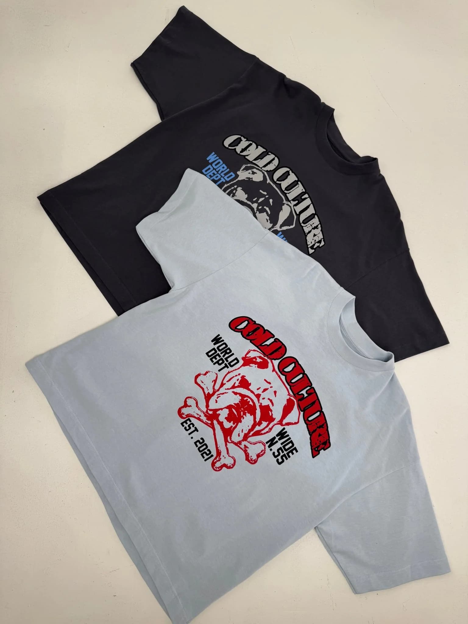BULLDOG TEE LIGHT BLUE 7