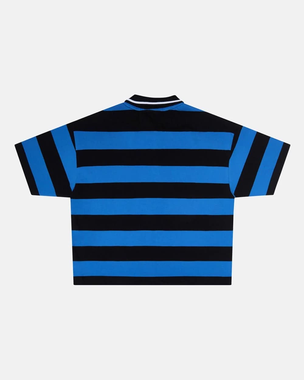 BIG STRIPES POLO T-SHIRT JASPER BLUE 3