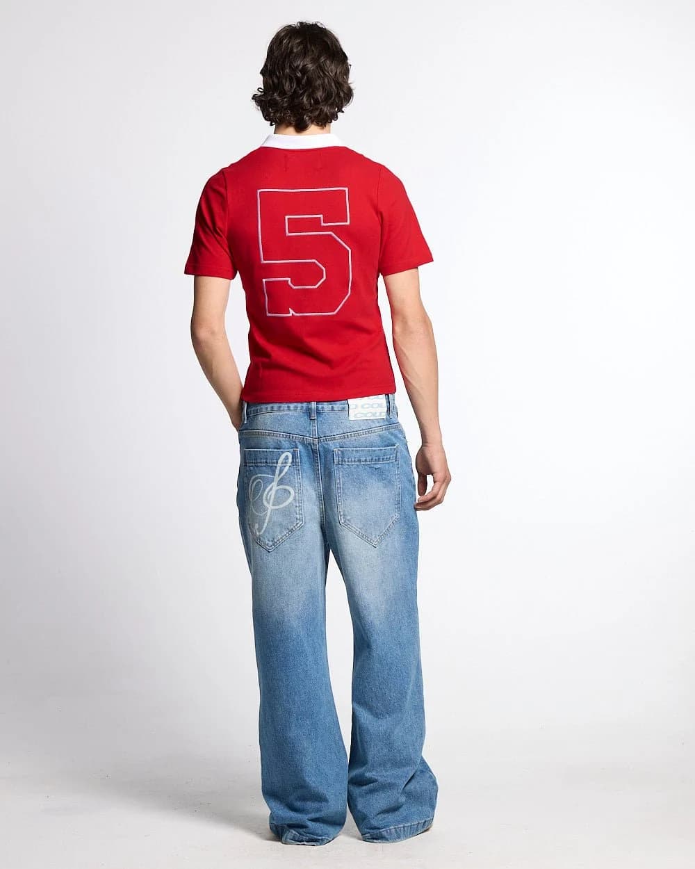 5th AURA SLIM POLO RED 5