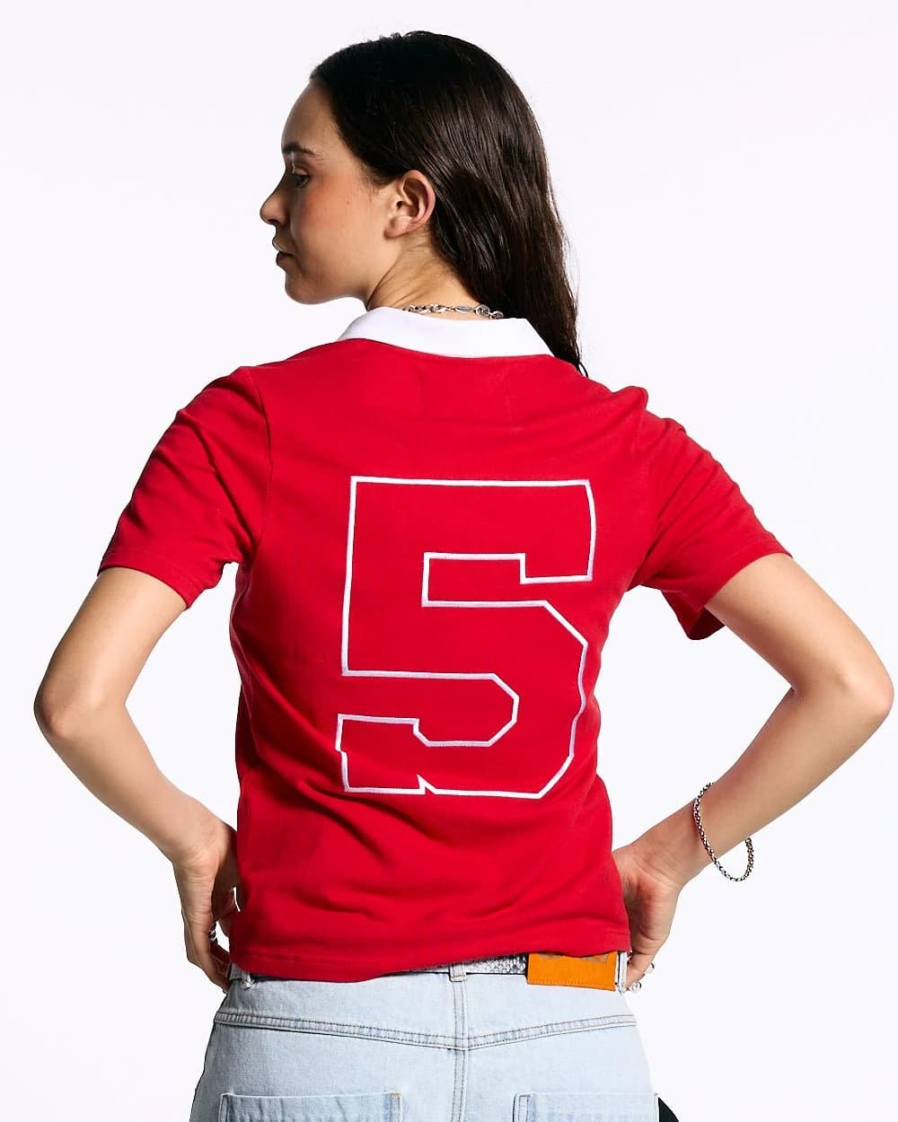 5th AURA SLIM POLO RED 7