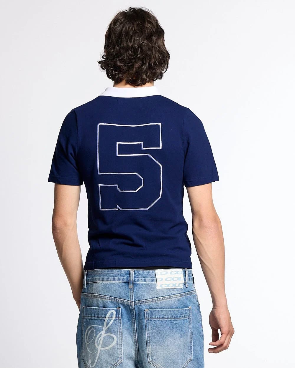 5th AURA SLIM POLO DARK BLUE 3