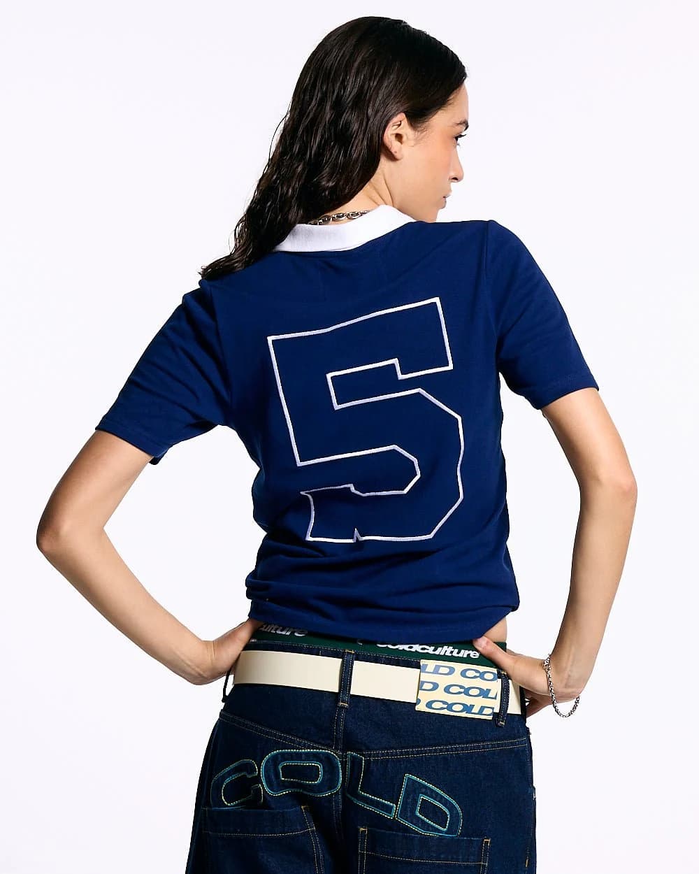 5th AURA SLIM POLO DARK BLUE 8
