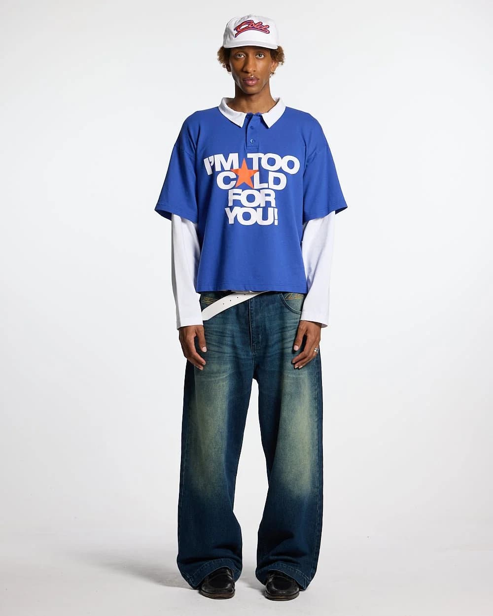 LAX LONGSLEEVE POLO INTENSE BLUE 2