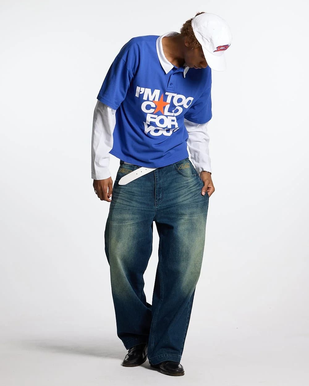LAX LONGSLEEVE POLO INTENSE BLUE 4