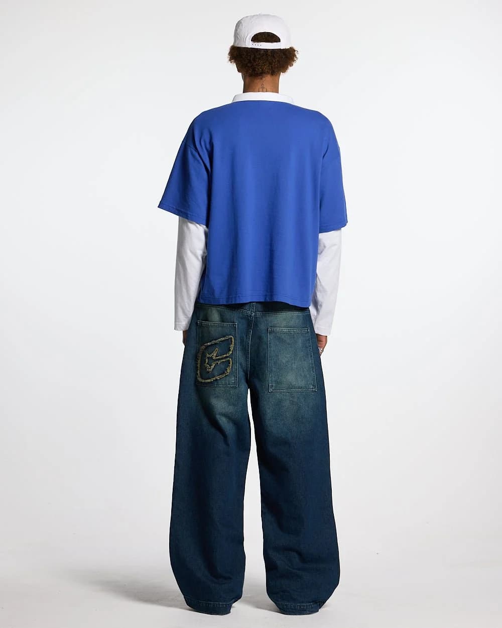 LAX LONGSLEEVE POLO INTENSE BLUE 5