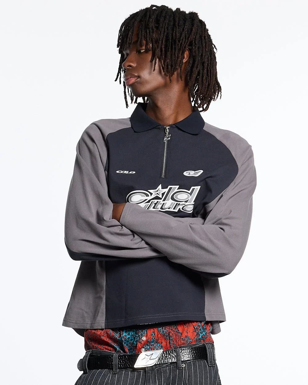 EXTREME POLO LONGSLEEVE GREY 2