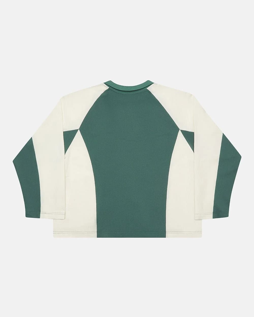 EXTREME POLO LONGSLEEVE GREEN AND BEIGE 3
