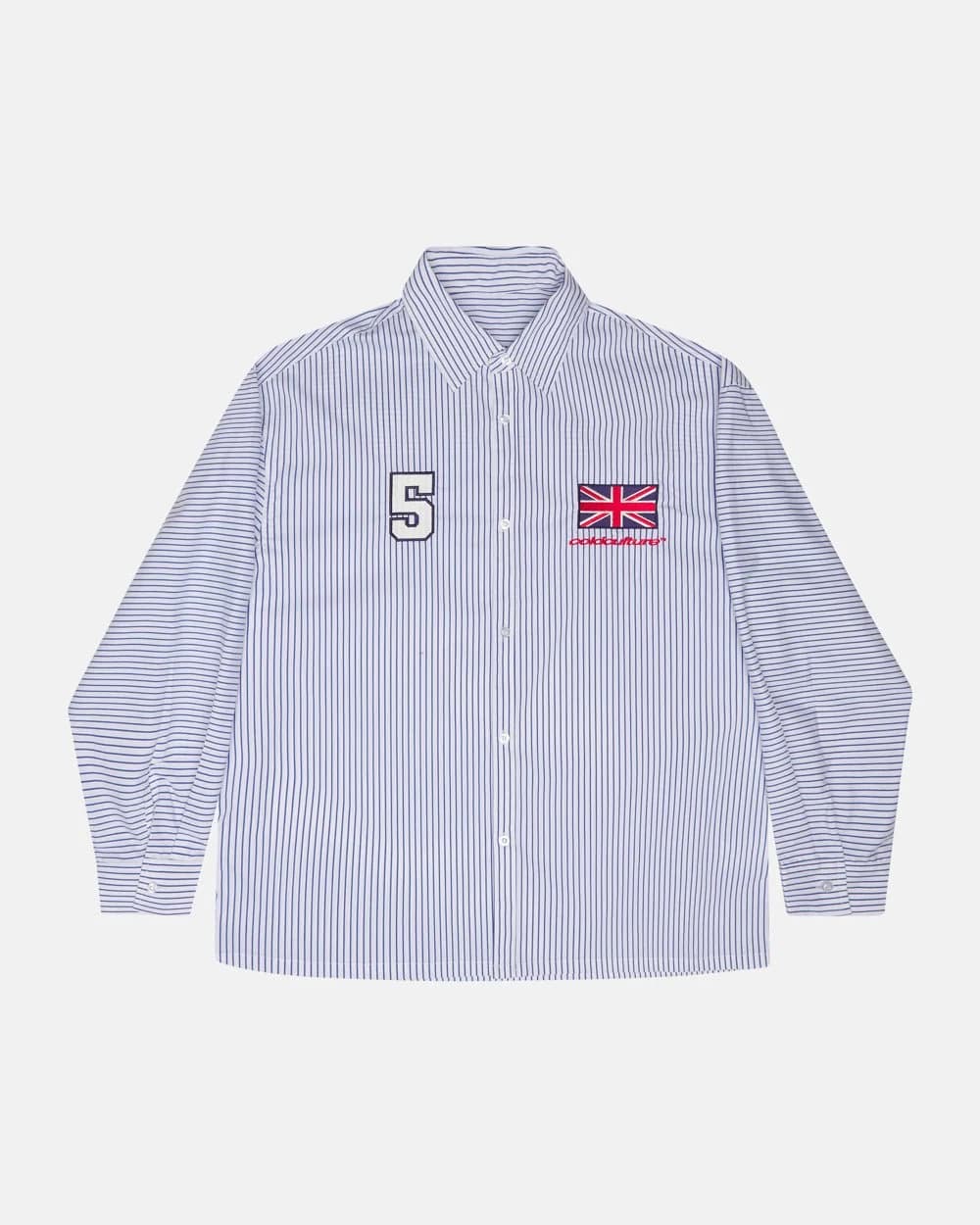 BRIGHTON SHIRT NAVY AND WHITE by COLD CULTURE