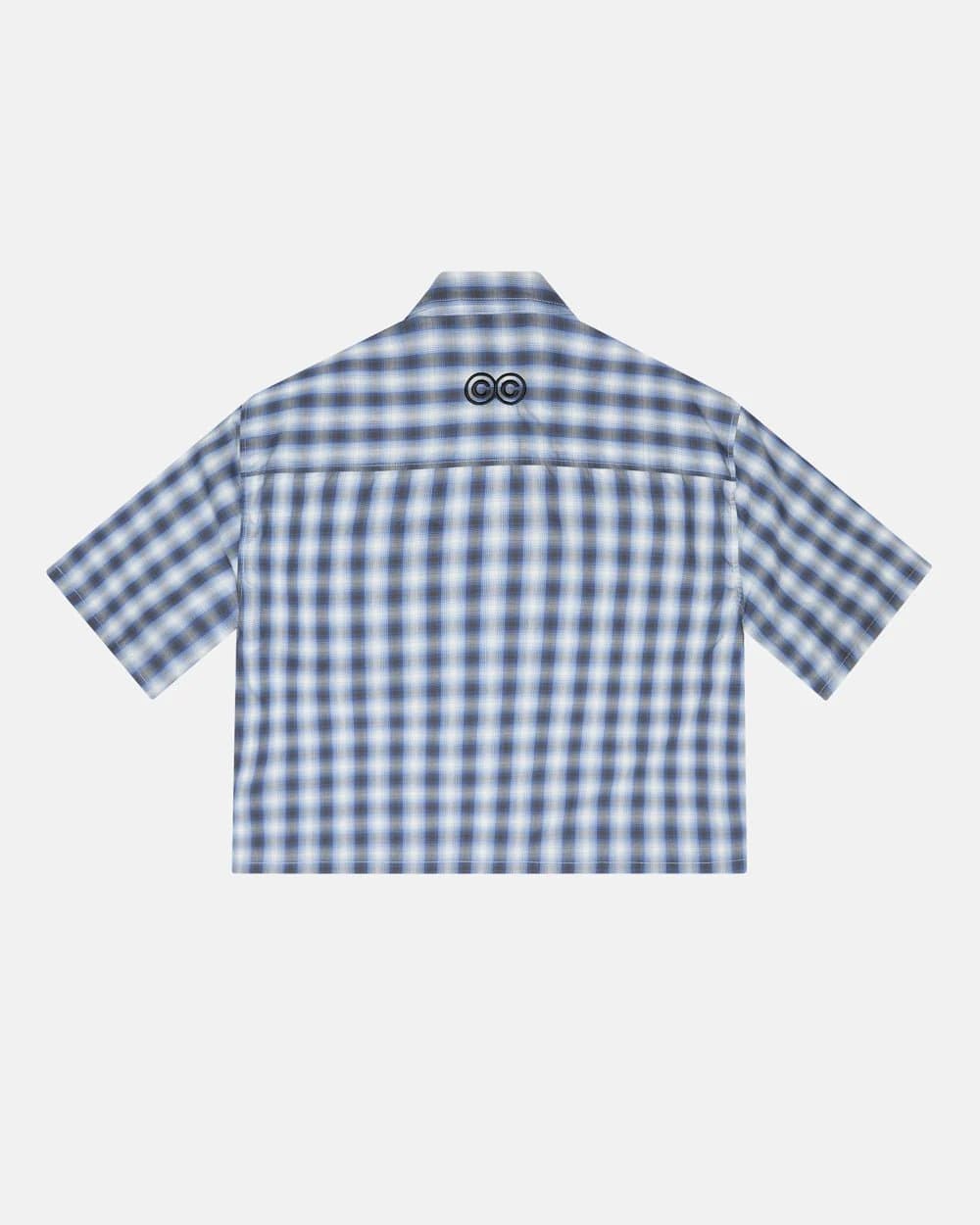ONE POCKET SHIRT BLURRED BLUE 3