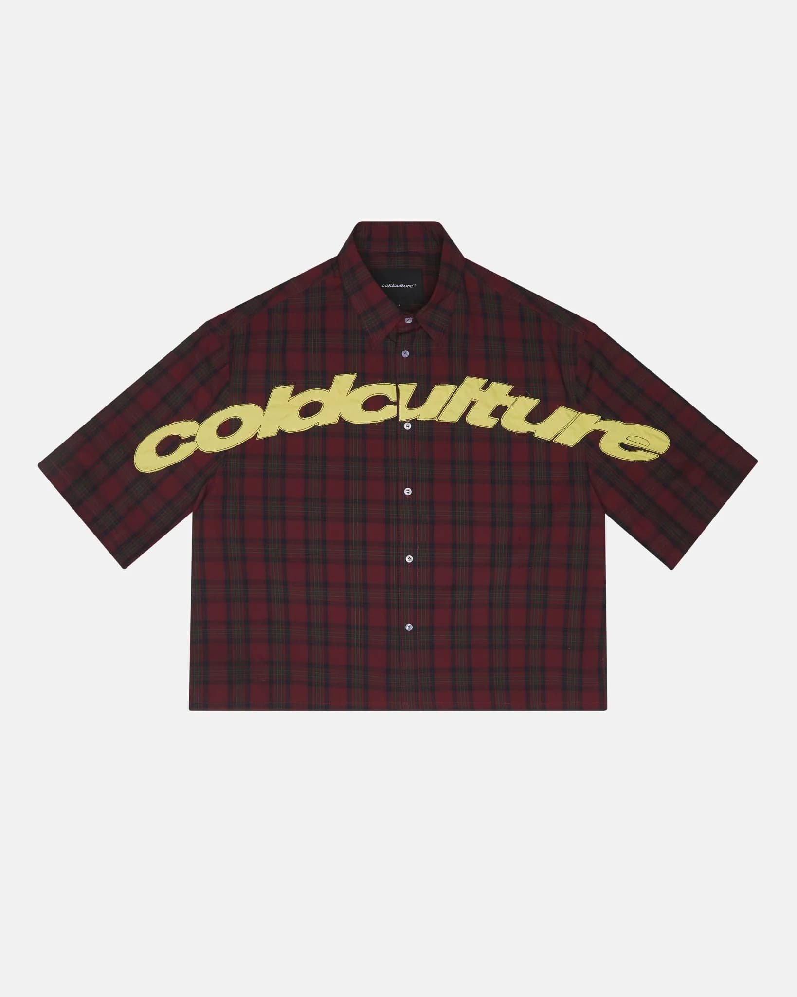 DETROIT SHIRT RED & BLACK by COLD CULTURE