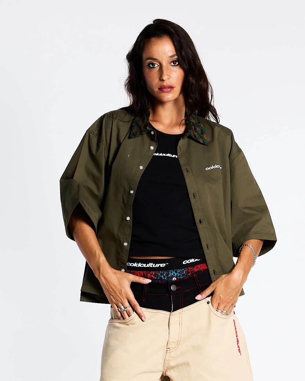 TERRA SHIRT CAPER GREEN 5