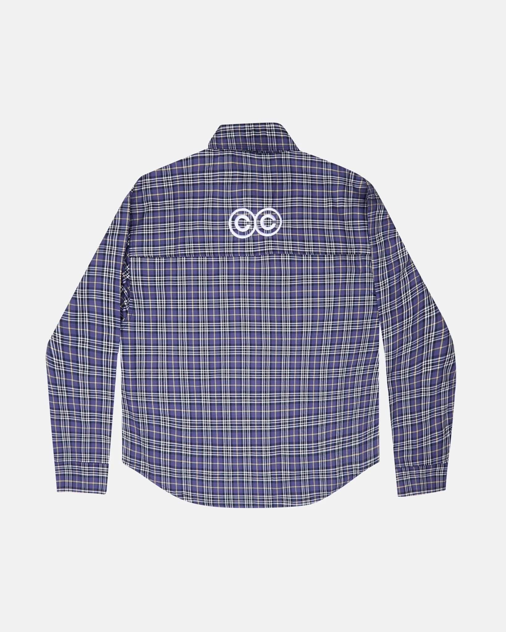 GRID SHIRT TARTAN DARK BLUE/GRAY 3