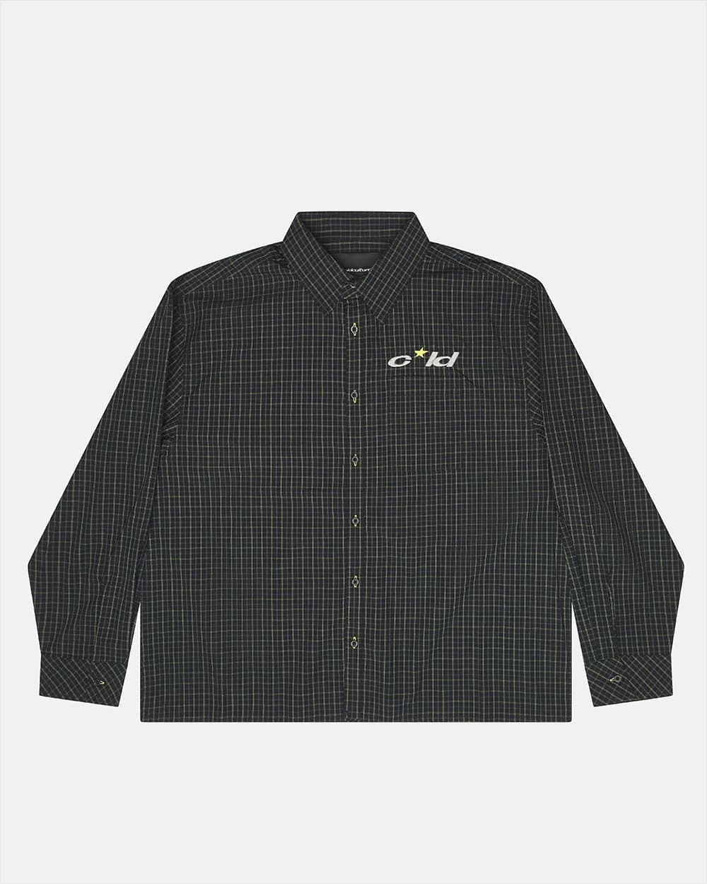 BRICK LANE SHIRT BLACK SQUARE by COLD CULTURE