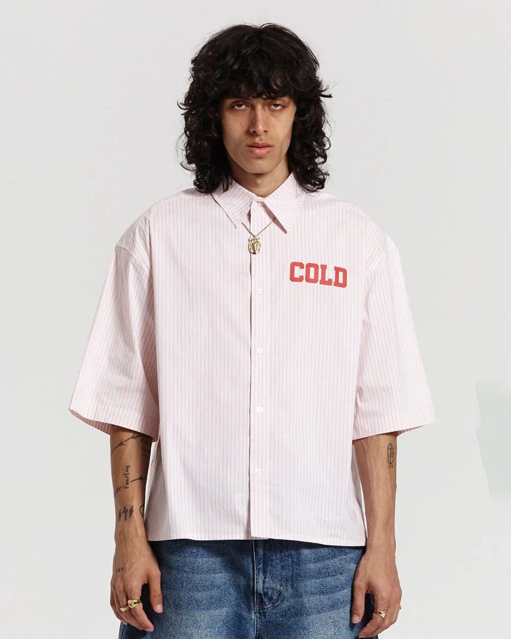 COUNTDOWN SHIRT PINK STRIPES 2