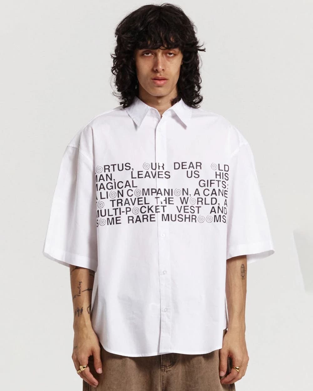 LEGACY SHIRT WHITE by COLD CULTURE