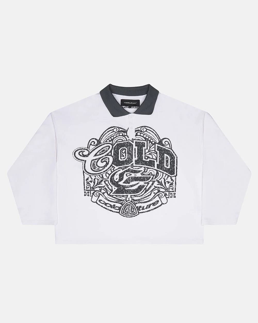 GOOD BOY POLO WHITE by COLD CULTURE