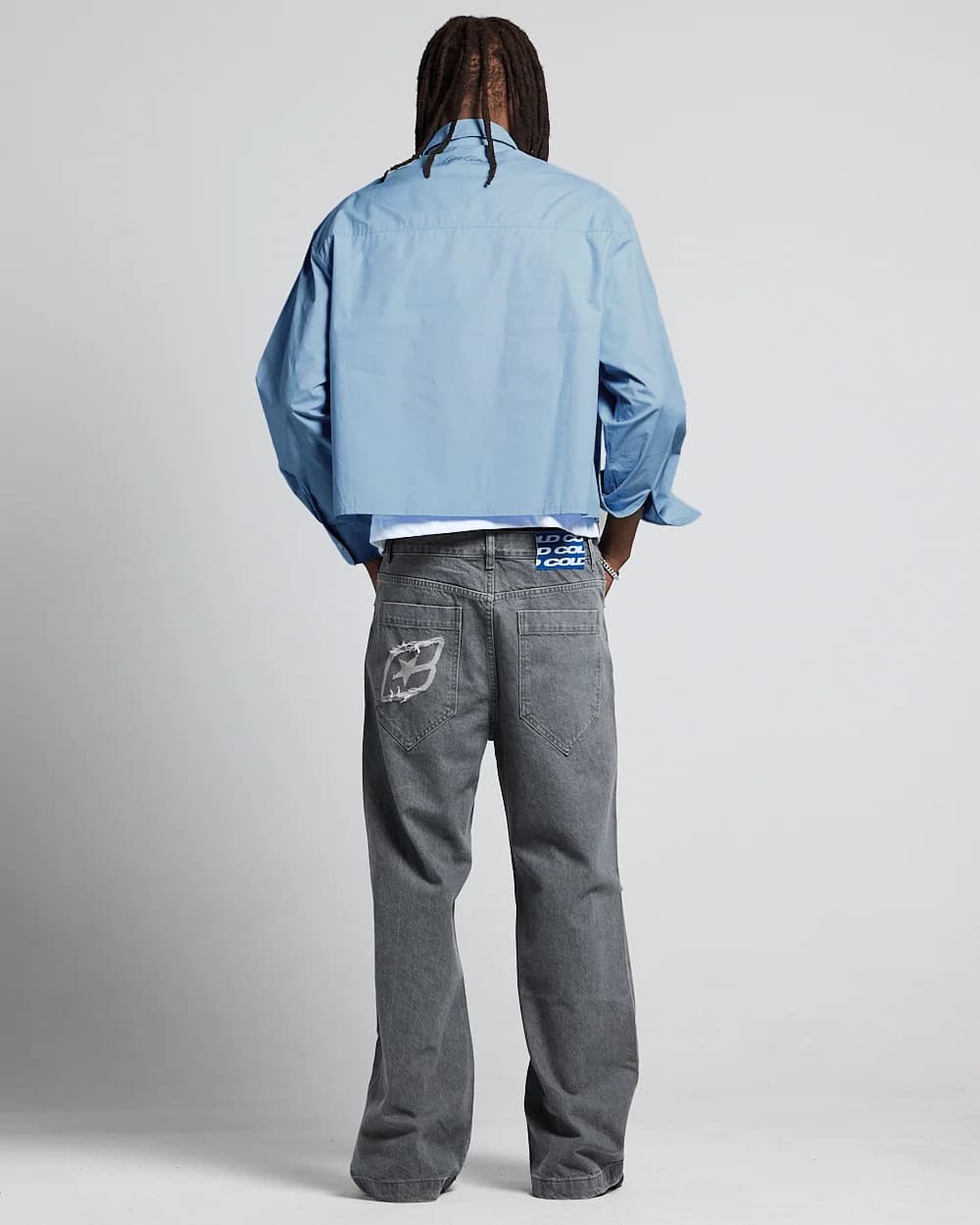 SCRIPT SHIRT BABY BLUE 4
