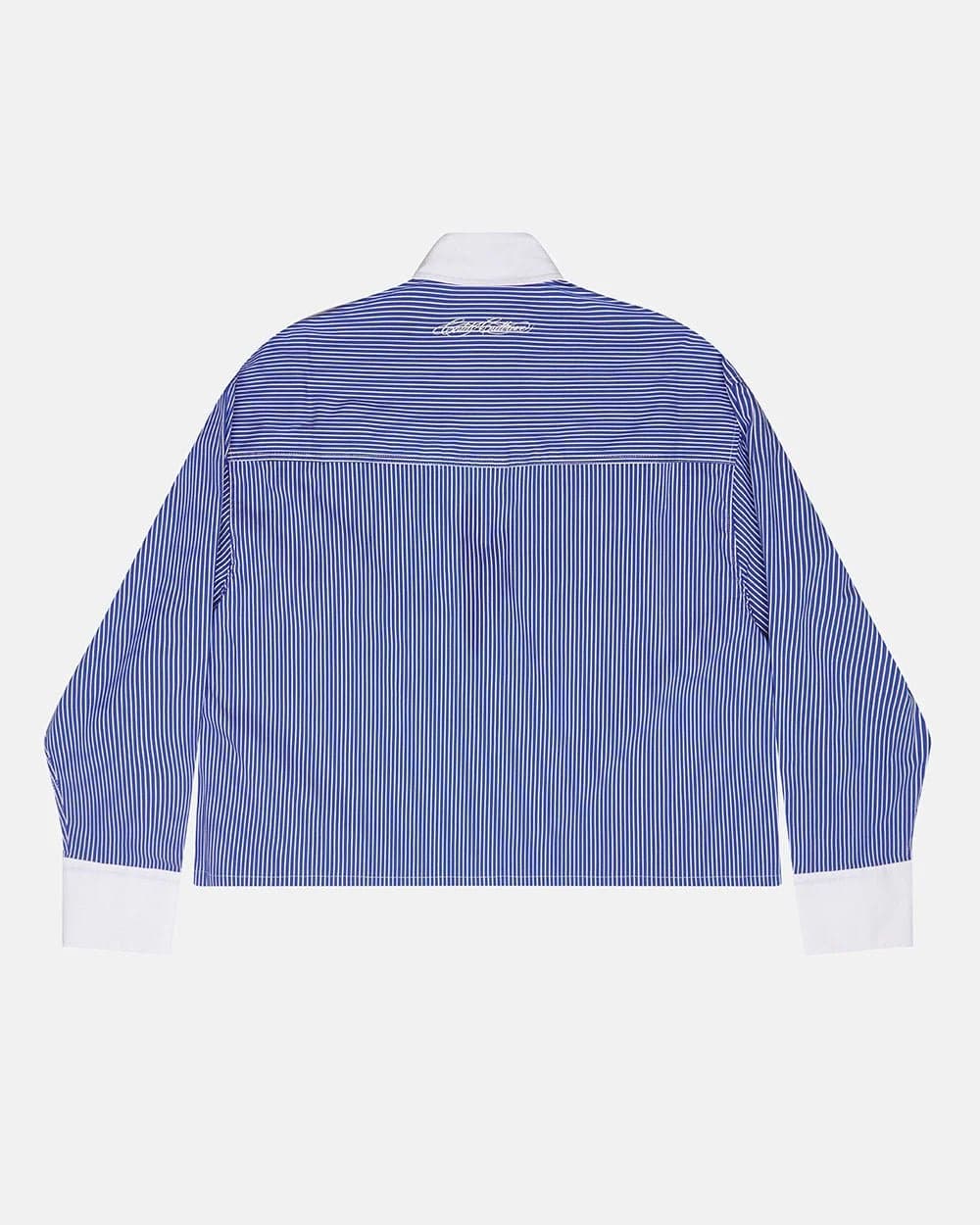 SCRIPT SHIRT BLUE & WHITE 3
