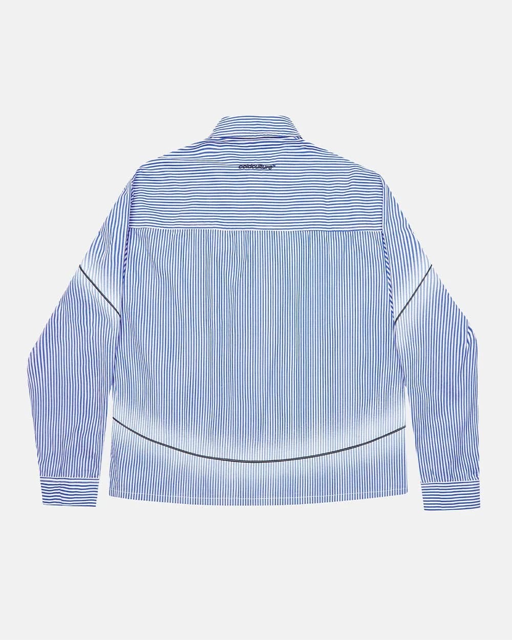 WORLDWIDE LONGSLEEVE SHIRT BLUE & WHITE 3