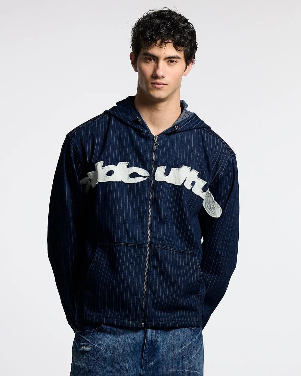 MEMPHIS HOODED SHIRT BLUE DENIM 3