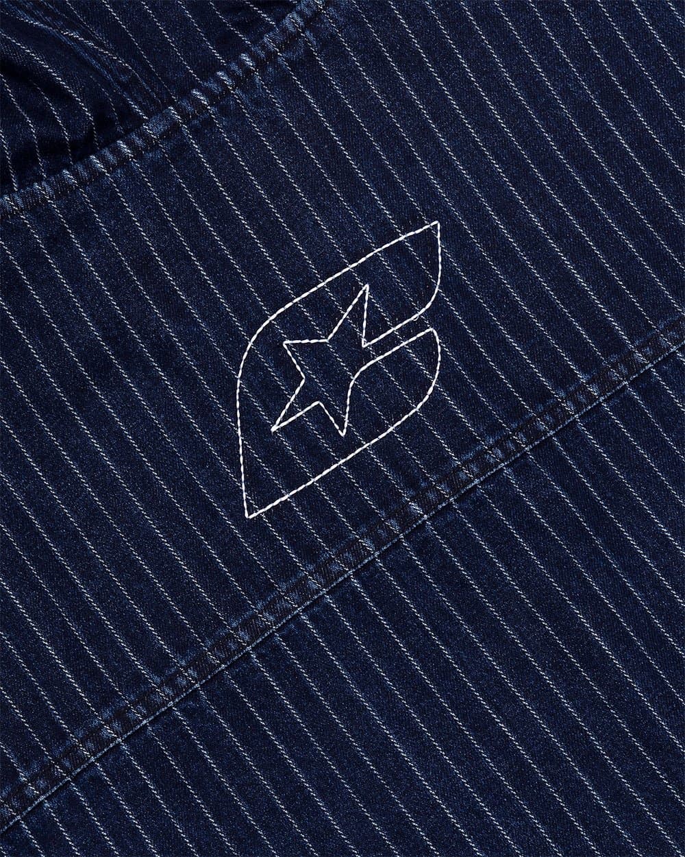 MEMPHIS HOODED SHIRT BLUE DENIM 8