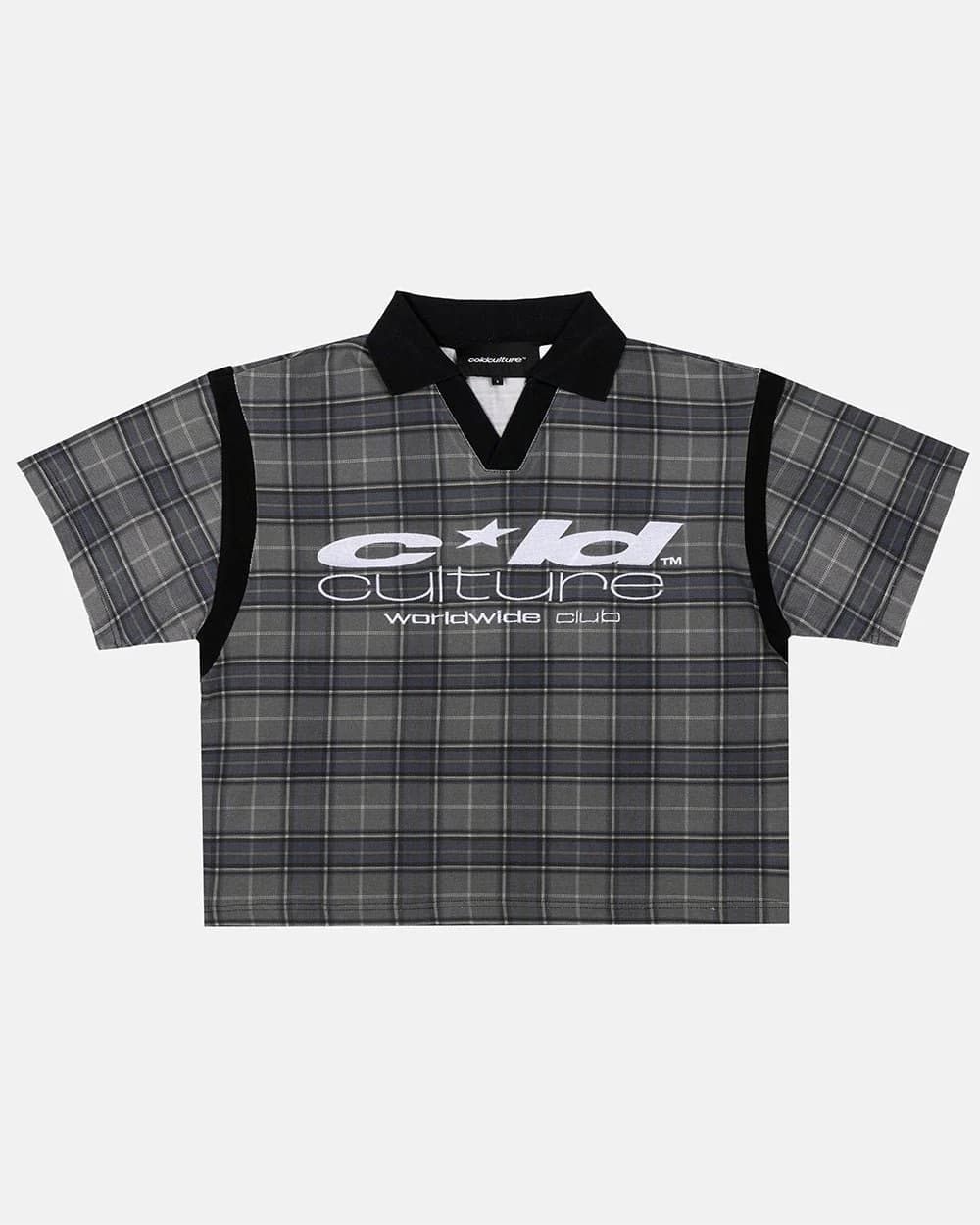 RAW CITY POLO TARTAN by COLD CULTURE