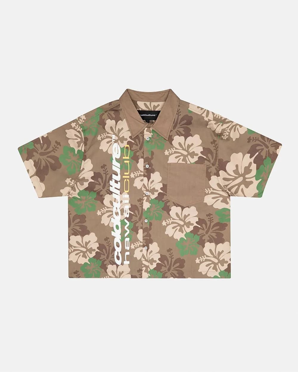 HAWAII CLUB SHIRT GREEN by COLD CULTURE