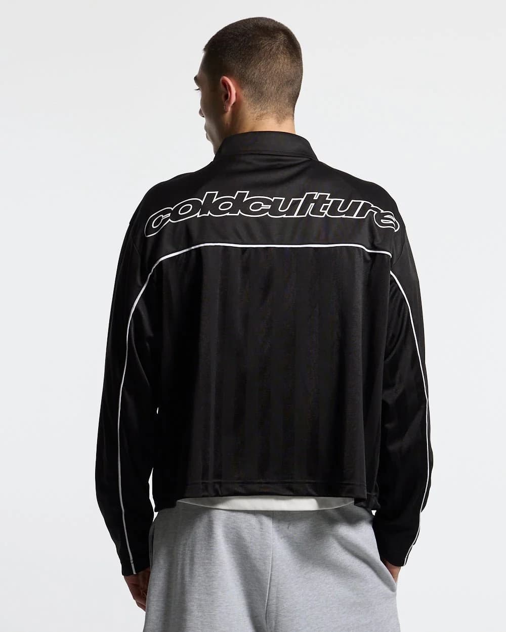 DRAW THE LINE LONGSLEEVE SHIRT BLACK 4